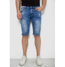 Шорти чоловічі джинсові, колір синій, 244RLS22-0209X