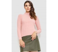 Гольф женский однотонный, цвет светло-розовый, 204R016