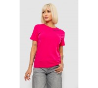 Футболка женская с принтом, цвет малиновый, 244R1035-5