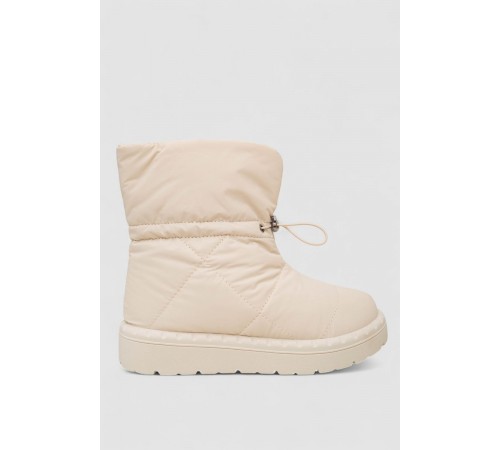 Дутики жіночі зимові на хутрі, колір бежевий, 248RFM300