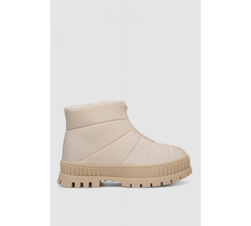 Дутики жіночі зимові на хутрі, колір бежевий, 248RCX1740