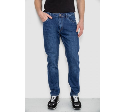 Джинси чоловічі демісезонні, колір синій, 243R8111