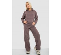 Спортивний костюм жіночий на флісі, колір мокко, 257R87