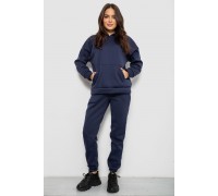 Спортивний костюм жіночий на флісі, колір синій, 257R85