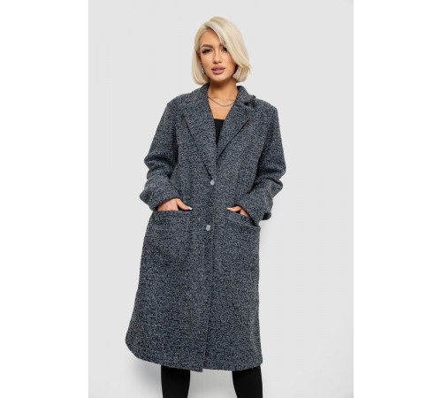 Пальто жіноче без підкладки, колір сірий, 257R99