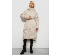 Куртка жіноча зимова, колір світло-бежевий, 244R5618