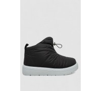 Дутики женские зимние на меху, цвет черно-серый, 248RFM400-5