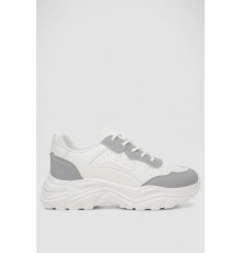 Кросівки жіночі, колір біло-сірий, 248RA90