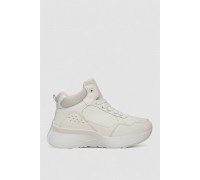 Кроссовки женские зимние на меху, цвет белый, 248RXM21