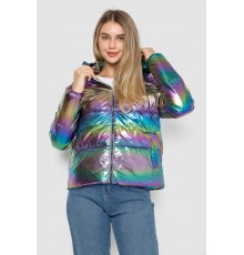 Куртка жіноча демісезонна плащівка, колір бузковий, 243R2022-4