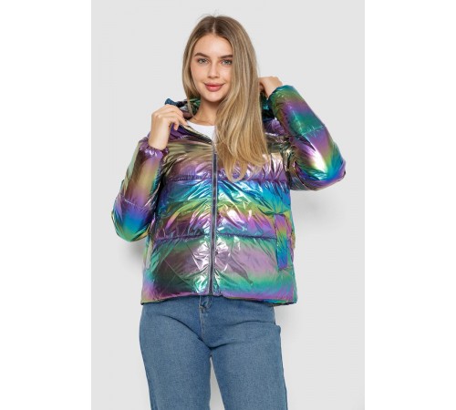 Куртка жіноча демісезонна плащівка, колір бузковий, 243R2022-4