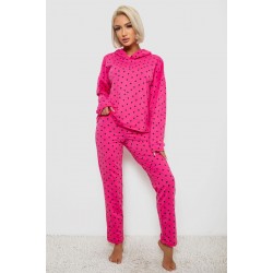 Костюм женский домашний с принтом, цвет розовый, 257R1115