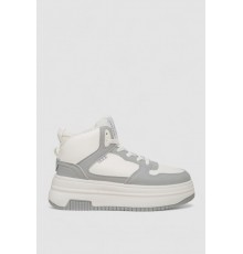 Кросівки жіночі зимові на хутрі, колір біло-сірий, 248RAM09 Кросівки жіночі зимові на хутрі, колір біло-сірий, 248RAM09