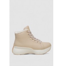 Ботинки женские зимние на меху, цвет бежевый, 248RXM20