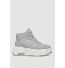 Кросівки жіночі зимові на хутрі, колір сірий, 248RAM015