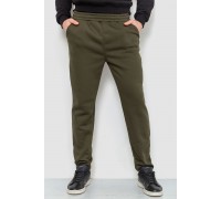 Спорт чоловічі штани на флісі, колір хакі, 238R56910