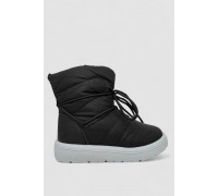 Дутики женские зимнмие на меху, цвет черно-серый, 248RFM100-6