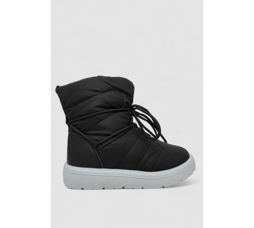 Дутики женские зимнмие на меху, цвет черно-серый, 248RFM100-6