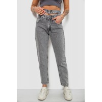 Джинси жіночі MOM, колір сірий, 244R1904S21