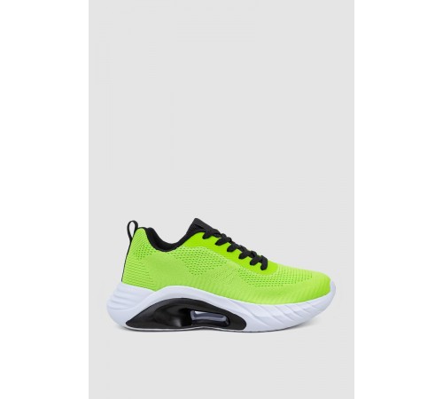 Кроссовки мужские текстиль, цвет салатовый, 243R1071