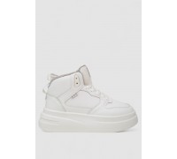 Кросівки жіночі зимові на хутрі, колір білий, 248RLM50