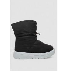 Дутики жіночі зимові на хутрі, колір чорно-сірий, 248RFM200