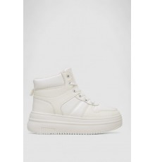 Кросівки жіночі зимові на хутрі, колір білий, 248RAM014