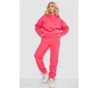 Спортивный костюм женский на флисе, цвет розовый, 247R10765