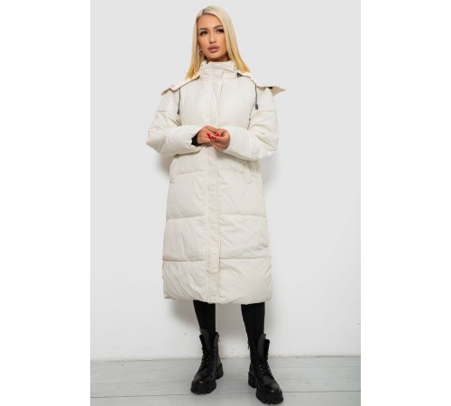Куртка жіноча зимова, колір молочний, 244R667