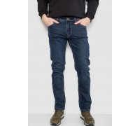 Джинси чоловічі демісезонні, колір темно-синій, 243R8689-4