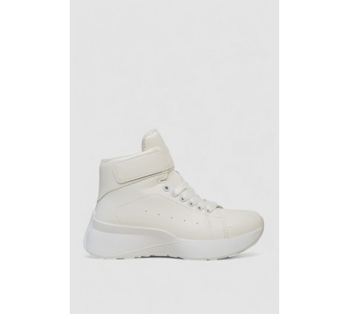 Ботинки женские зимние на меху, цвет белый, 248RXM25