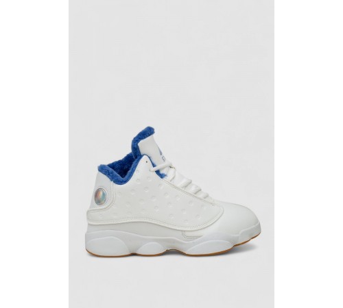 Кросівки чоловічі зимові на хутрі, колір біло-синій, 248RCX679