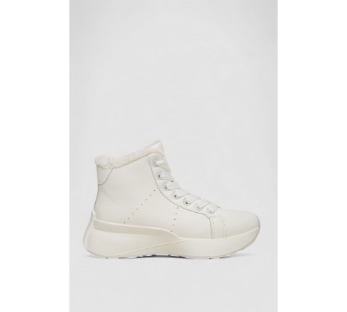 Ботинки женские зимние на меху, цвет белый, 248RXM20