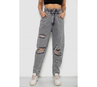 Джинси жіночі Mom-fit, колір сірий, 244R1573S20-LZ