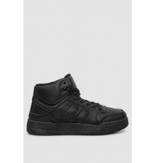 Кросівки жіночі зимові на хутрі, колір чорний, 248RAD500