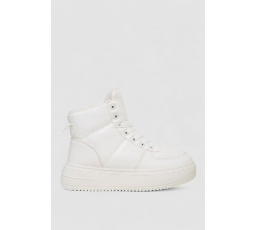 Ботинки женские зимние на меху, цвет белый, 248RTM170