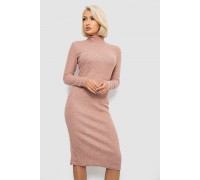 Платье повседневное утепленное, цвет бежевый, 257R115