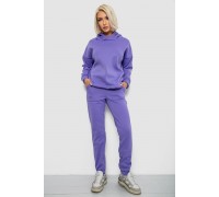 Спортивный костюм женский на флисе, цвет сиреневый, 257R88