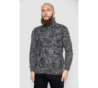 Светр чоловічий, колір чорно-білий, 214R10323