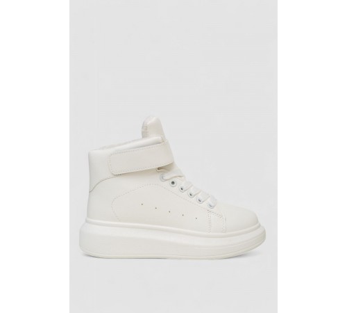 Кросівки жіночі зимові на хутрі, колір білий, 248RA2252