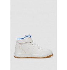 Кросівки чоловічі зимові на хутрі, колір біло-синій, 248RH1020