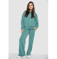 Спортивний костюм жіночий на флісі, колір оливковий, 241R2001-2