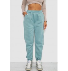 Спортивні штани жіночі на флісі, колір оливковий, 238R58671