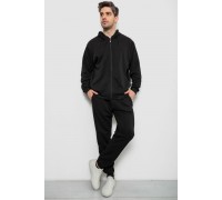 Спортивний костюм чоловічий утеплений, колір чорний, 244R9104