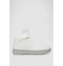 Кросівки чоловічі зимові на хутрі, колір біло-сірий, 248RCX620