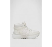 Кроссовки женские зимние на меху, цвет белый, 248RXM17