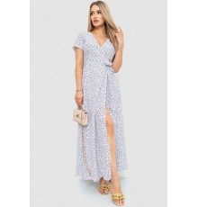 Сарафан у горох, колір біло-чорний, 241R157