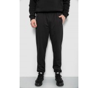 Спортивні штани чоловічі, колір чорний, 244R434