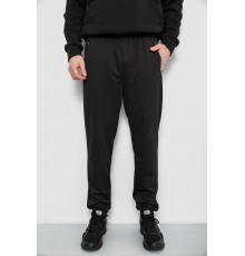 Спортивні штани чоловічі, колір чорний, 244R434