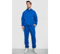 Спортивний костюм чоловічий на флісі, колір електрик, 244R9162